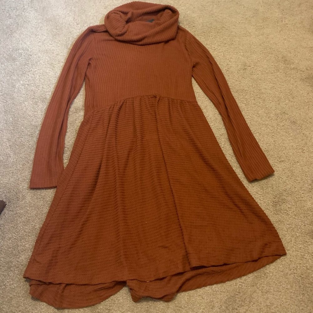 NWT Cynthia Rowley size medium dark orange dress